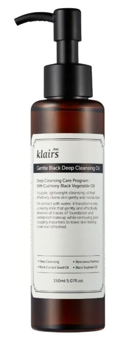 Gentle Black Deep Cleansing Oil