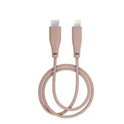 Ideal Of Sweden Charging Cable Usb C-Lightning 1M Blush Pink