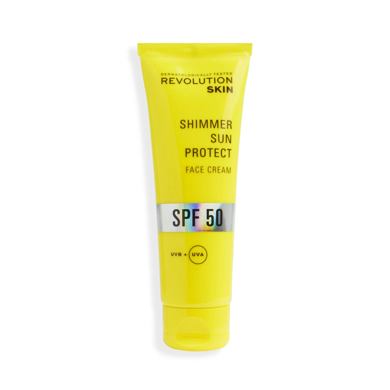 Revolution Skincare Shimmer Sun Protect Face Cream SPF50 1 Revolution Skincare Shimmer Sun Protect Face Cream SPF50