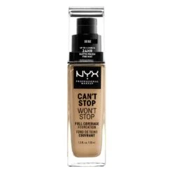 Can't Stop Won't Stop Full Coverage Foundation Beige
