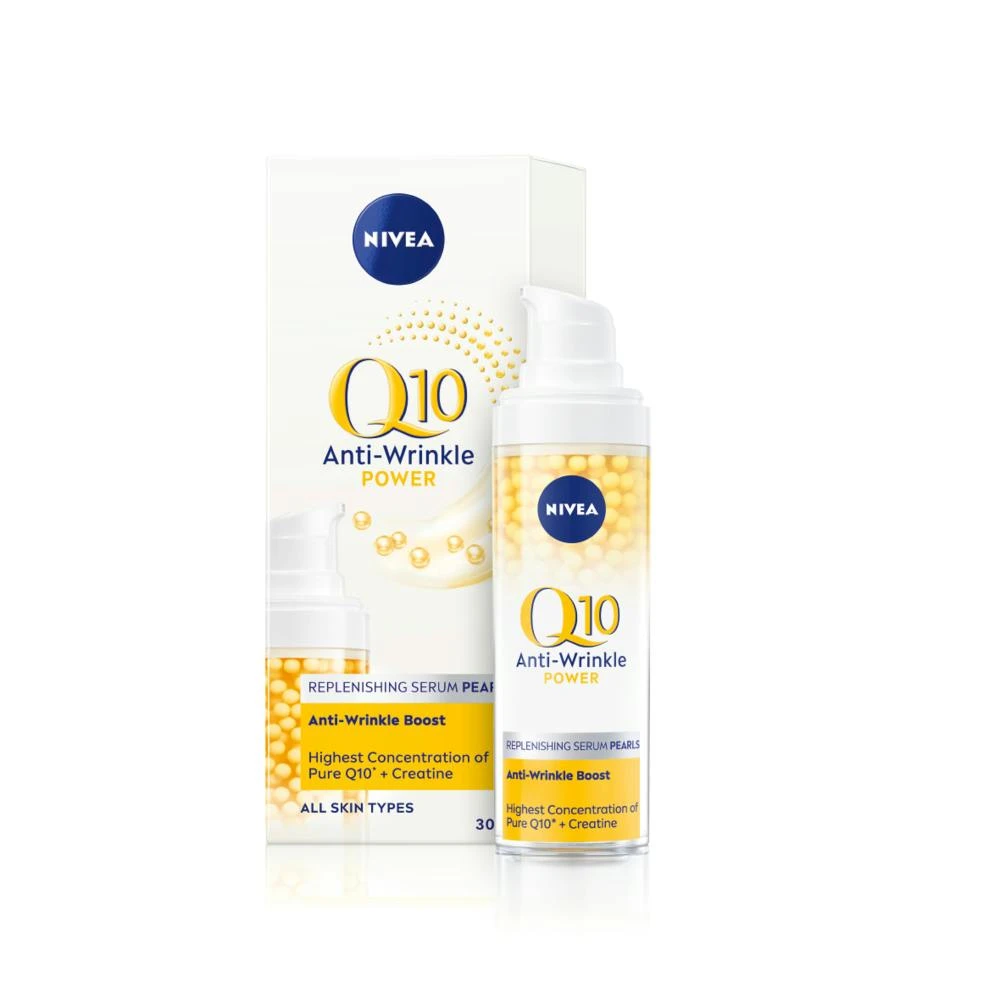 NIVEA Q10 Power Anti-Wrinkle Serum Pearls 1 NIVEA Q10 Power Anti-Wrinkle Serum Pearls