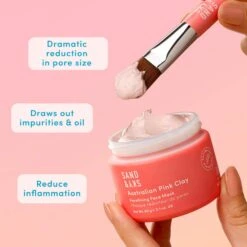 Australian Pink Clay Porefining Face Mask -Redken Butik 103788 87710 1685436561