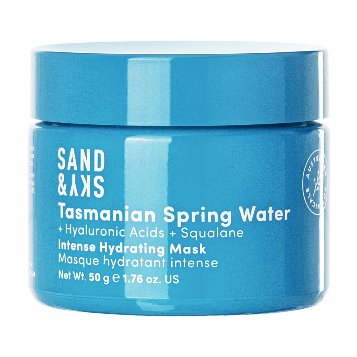 Tasmanian Spring Water Intense Hydrating Mask 1 Tasmanian Spring Water Intense Hydrating Mask