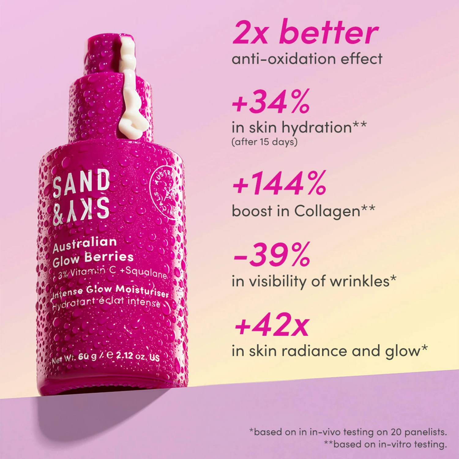 Australian Glow Berries Intense Glow Moisturiser 2 Australian Glow Berries Intense Glow Moisturiser - Bild 2