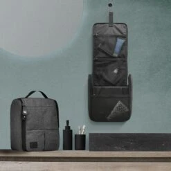 Hang Up Wash Bag Grey -Redken Butik 103898 87731 1685524884