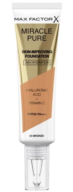 Max Factor Miracle Pure Foundation 80 Bronze
