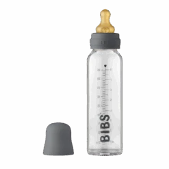 BIBS Baby Glass Bottle Complete Set Latex Iron