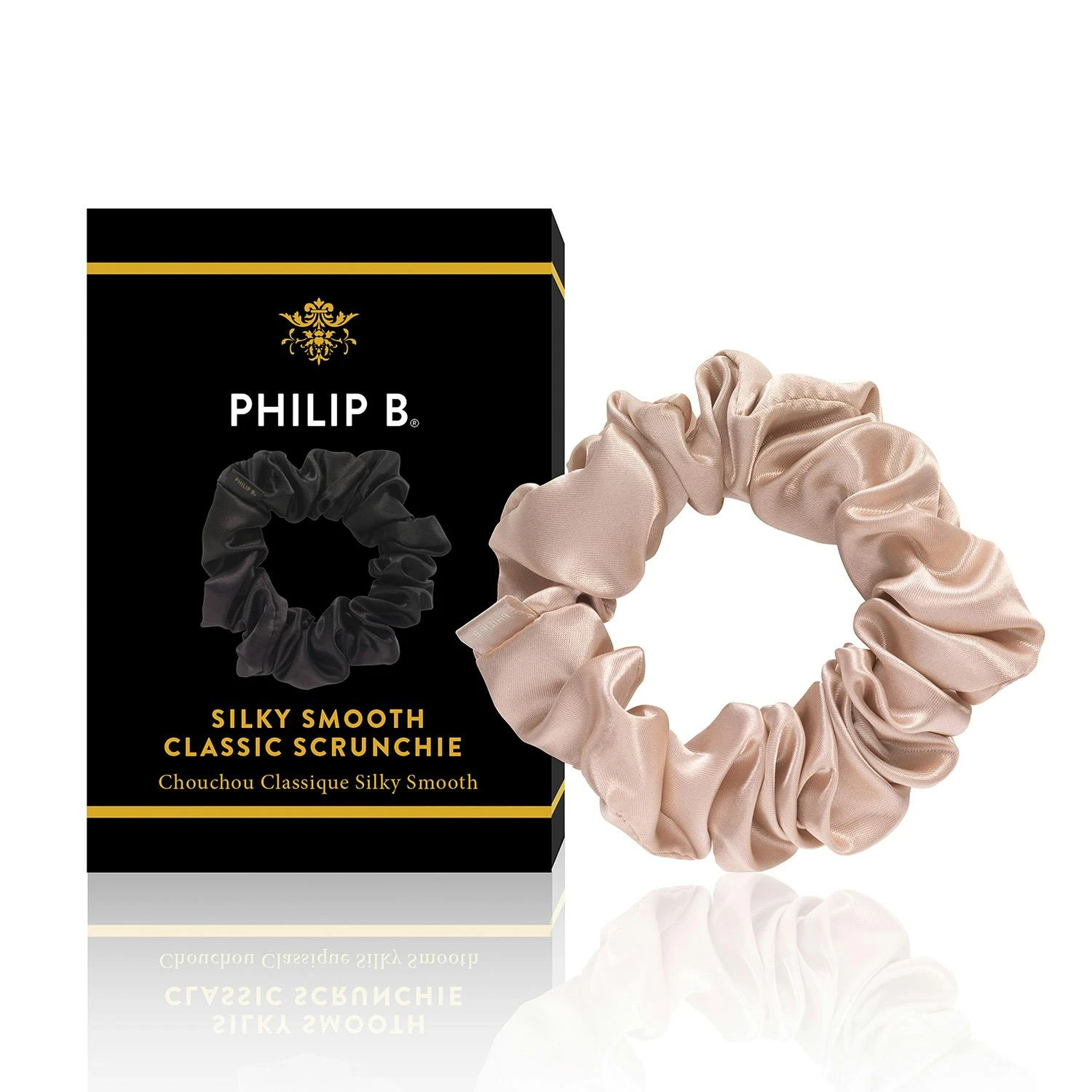 Classic Champagne Scrunchie 1 Classic Champagne Scrunchie
