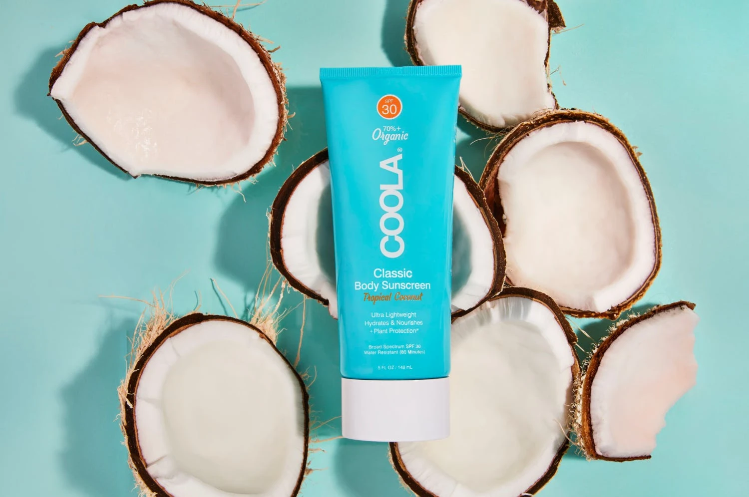 Coola Classic Body Sunscreen Tropical Coconut SPF30 2 Coola Classic Body Sunscreen Tropical Coconut SPF30 - Bild 2
