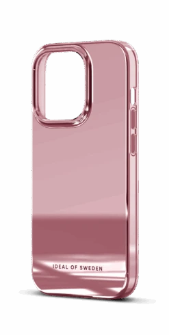Ideal Of Sweden Clear Case Iphone 14 Pro Mirror Rose Pink