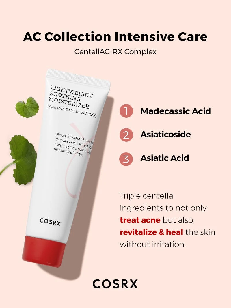 Cosrx AC Collection Lightweight Soothing Moisturizer 3 Cosrx AC Collection Lightweight Soothing Moisturizer - Bild 3