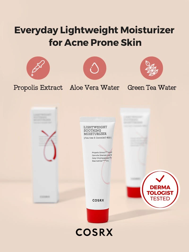 Cosrx AC Collection Lightweight Soothing Moisturizer 5 Cosrx AC Collection Lightweight Soothing Moisturizer - Bild 5