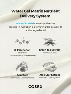 Cosrx Hydrium Green Tea Aqua Soothing Gel Cream -Redken Butik 111678 81458 1691580037
