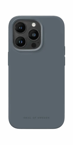 Ideal Of Sweden Silicone Case IPhone 14 Pro Midnight Blue