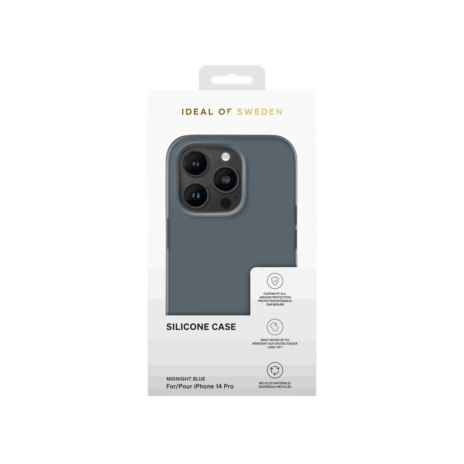 Ideal Of Sweden Silicone Case IPhone 14 Pro Midnight Blue 2 Ideal Of Sweden Silicone Case IPhone 14 Pro Midnight Blue - Bild 2