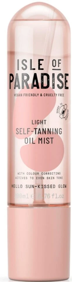 Isle Of Paradise Self Tanning Oil Mist Light