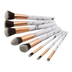Basics Marble Makeup Brushes & Bag