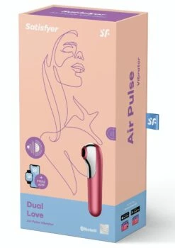 Satisfyer Dual Love Red Air Pulse Vibrator 5 Satisfyer Dual Love Red Air Pulse Vibrator -Redken Butik 5576 68439 1669721687