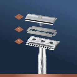 King C Double Edge Razor & Blades -Redken Butik 5693 69852 1669721709