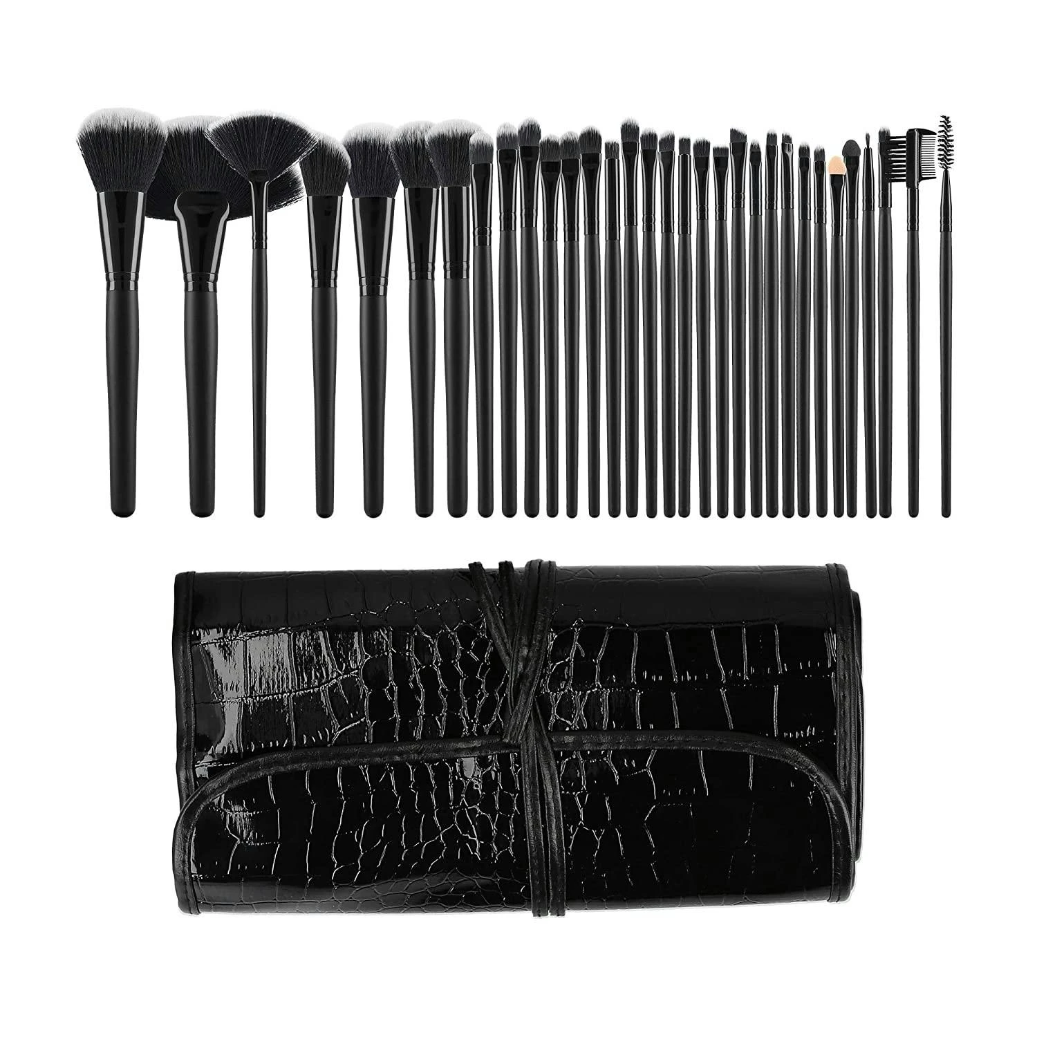 Makeup Brush Set Black 1 Makeup Brush Set Black
