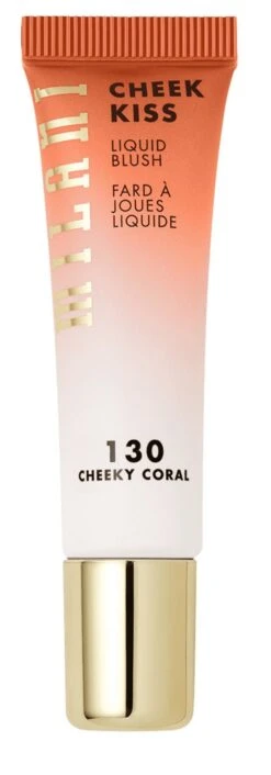 Cheek Kiss Liquid Blush 130 Cheeky Coral
