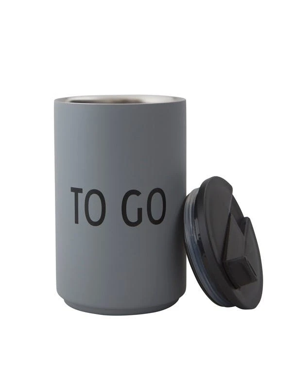 Design Letters Insulated Cup Grey 3 Design Letters Insulated Cup Grey - Bild 3