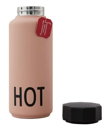 Design Letters Thermo Bottle Hot Pink 2 Design Letters Thermo Bottle Hot Pink - Bild 2