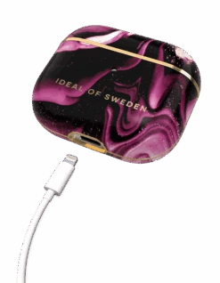 Ideal Of Sweden Fashion Airpods Case Gen 3 Golden Ruby Marble -Redken Butik 7822 78674 1669722120