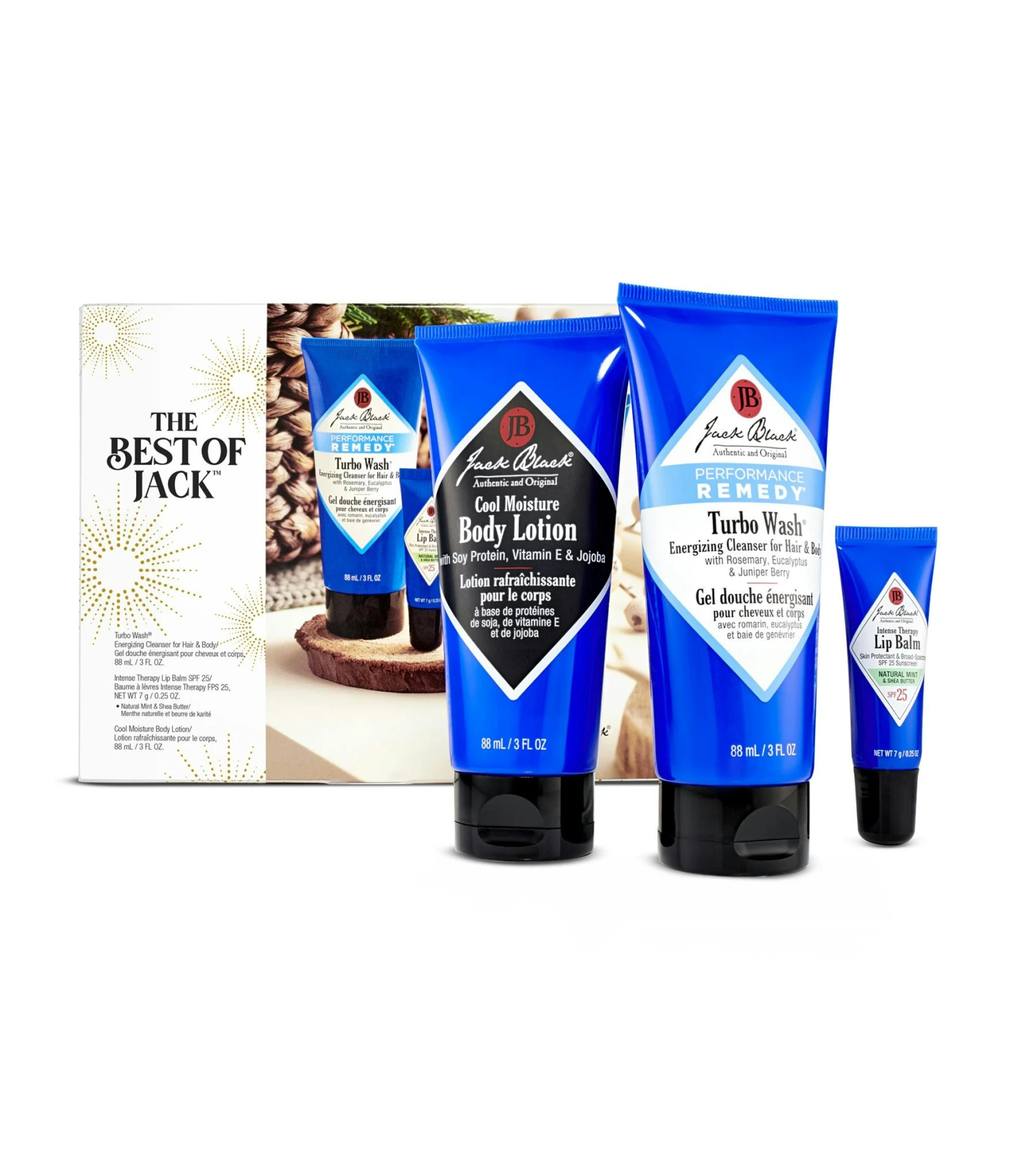 Jack Black Best Of Jack Body Lotion & Body Wash & Lip Balm Set 2 Jack Black Best Of Jack Body Lotion & Body Wash & Lip Balm Set - Bild 2
