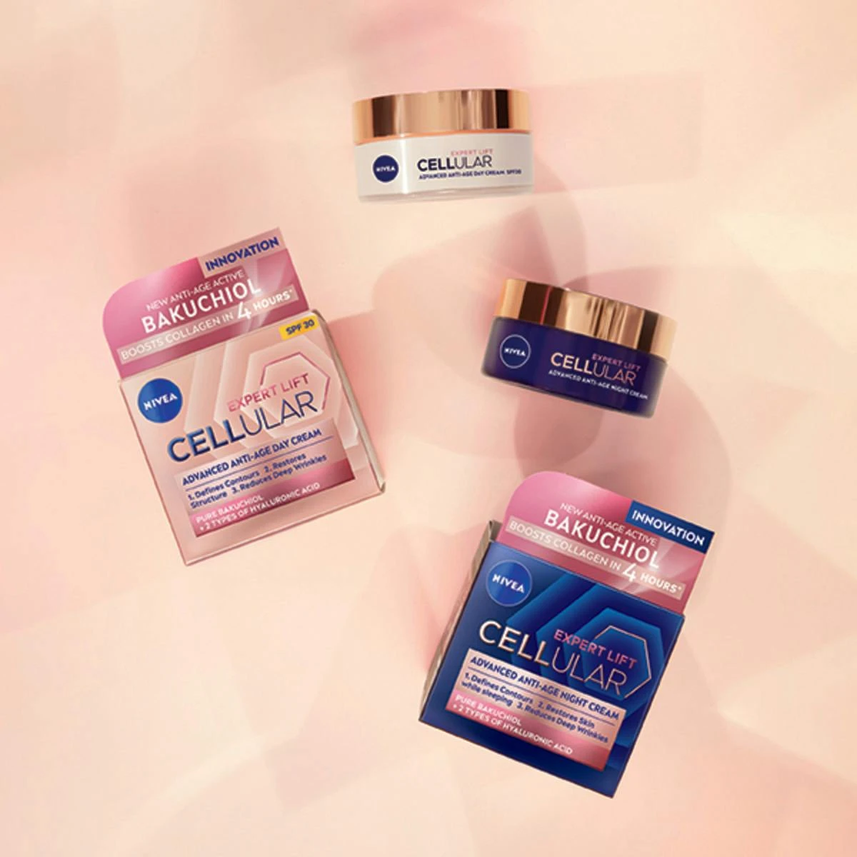 NIVEA Hyaluron Cellular Filler Elasticity Reshape Day Cream SPF30 2 NIVEA Hyaluron Cellular Filler Elasticity Reshape Day Cream SPF30 - Bild 2