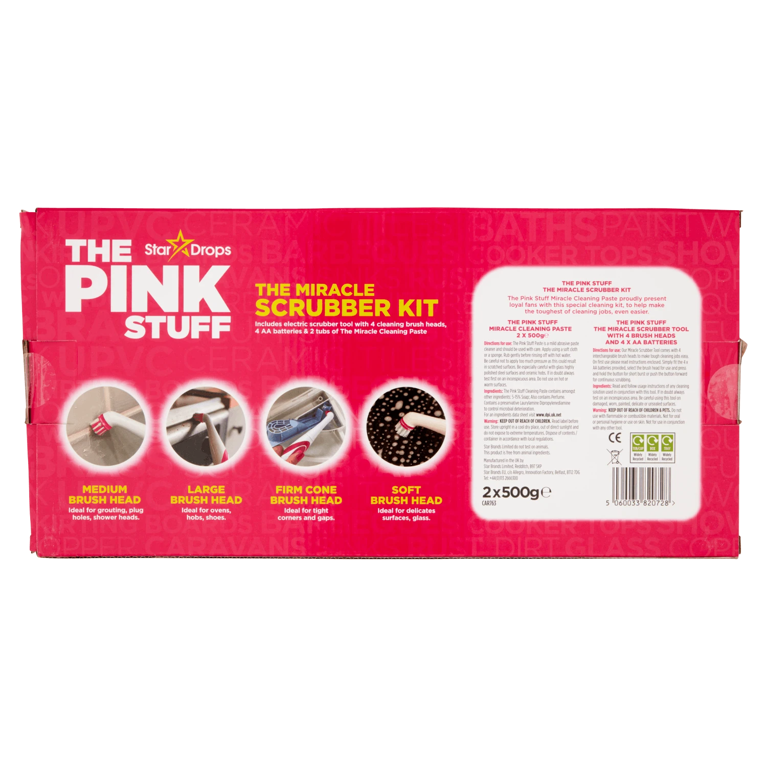 The Pink Stuff The Miracle Scrubber Kit 2 The Pink Stuff The Miracle Scrubber Kit - Bild 2