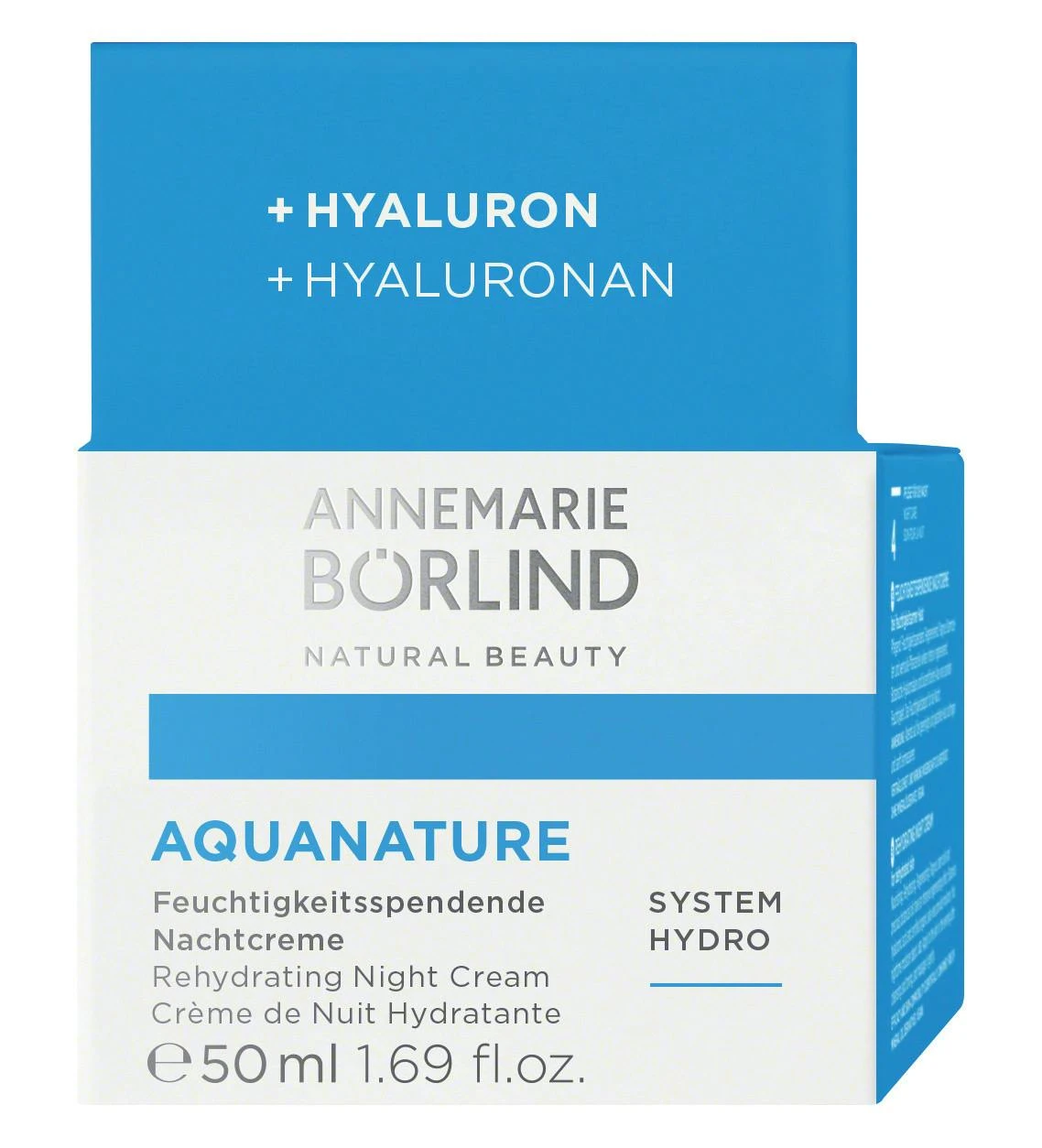 AquaNature Rehydrating Night Cream 2 AquaNature Rehydrating Night Cream - Bild 2