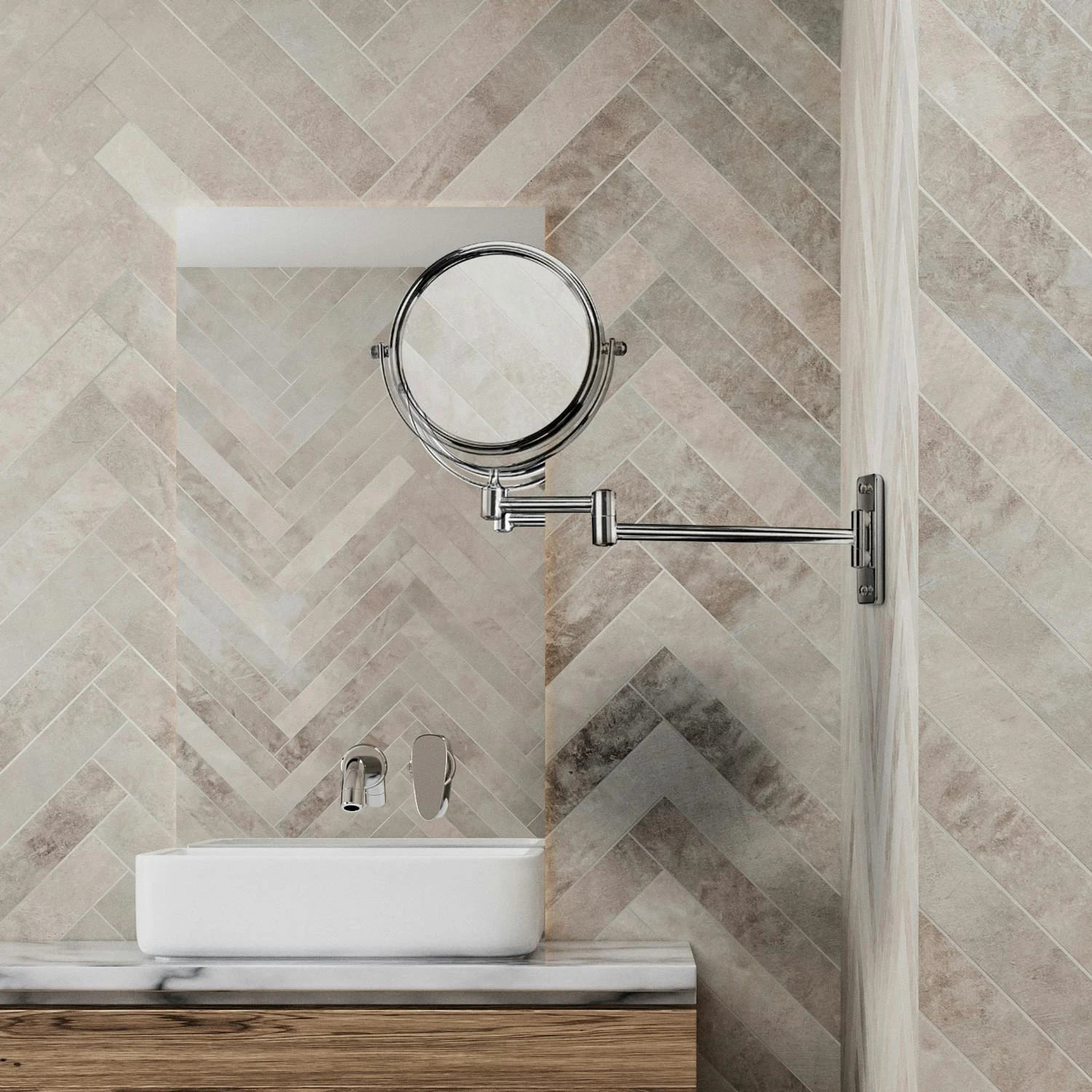 Wall Mirror X10 Magnifying 2 Wall Mirror X10 Magnifying - Bild 2