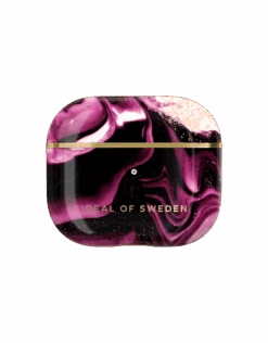 Ideal Of Sweden Fashion Airpods Case Gen 3 Golden Ruby Marble