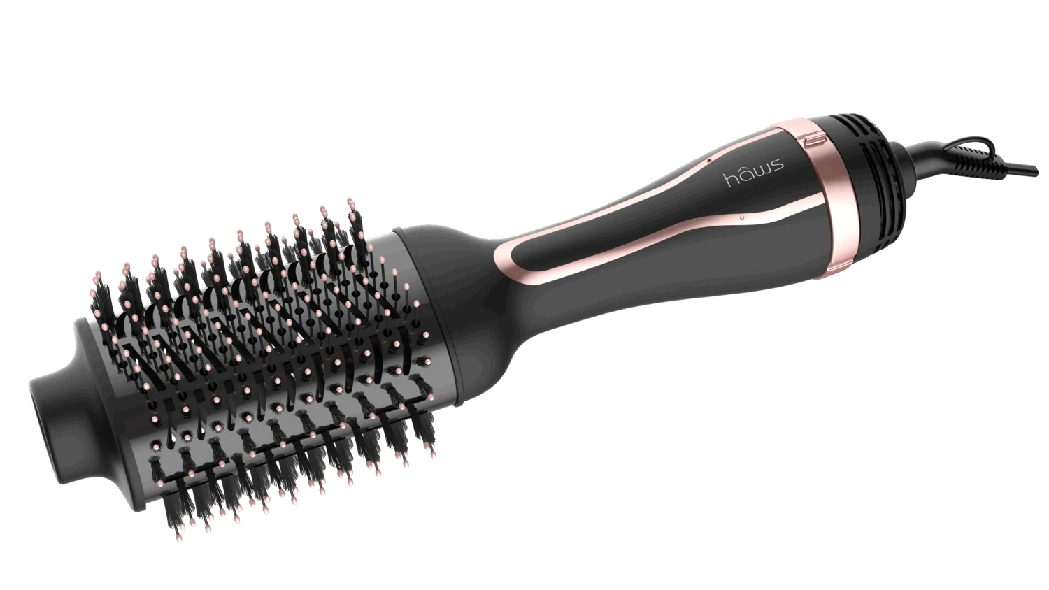 HAB1200BR Hot Air Brush Black/Rose Gold 1 HAB1200BR Hot Air Brush Black/Rose Gold