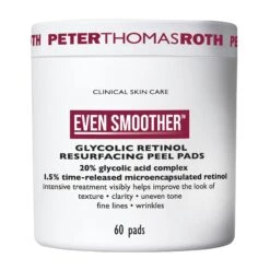 Peter Thomas Roth Even Smoother Glycolic Retinol Resurfacing Peel Pads