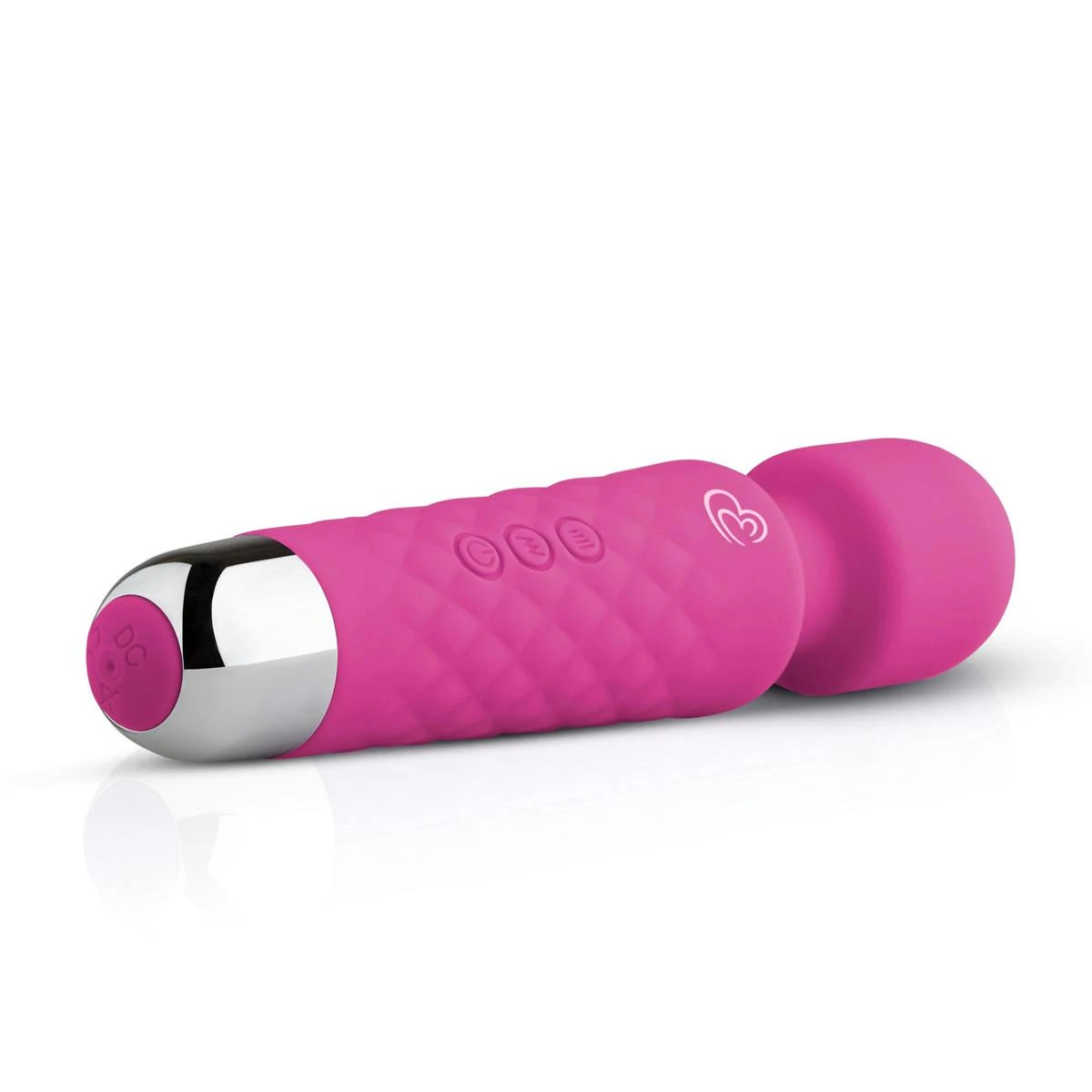 Easytoys Mini Wand Vibrator Pink 3 Easytoys Mini Wand Vibrator Pink - Bild 3