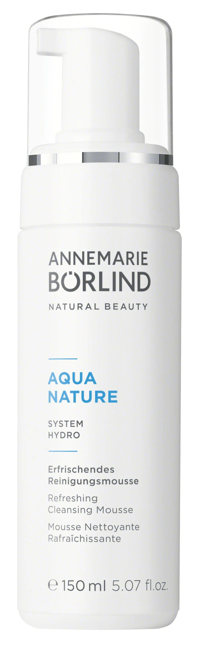 AquaNature Refreshing Cleansing Mousse 1 AquaNature Refreshing Cleansing Mousse