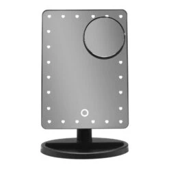 Hollywood Mirror With Heart LED Lights