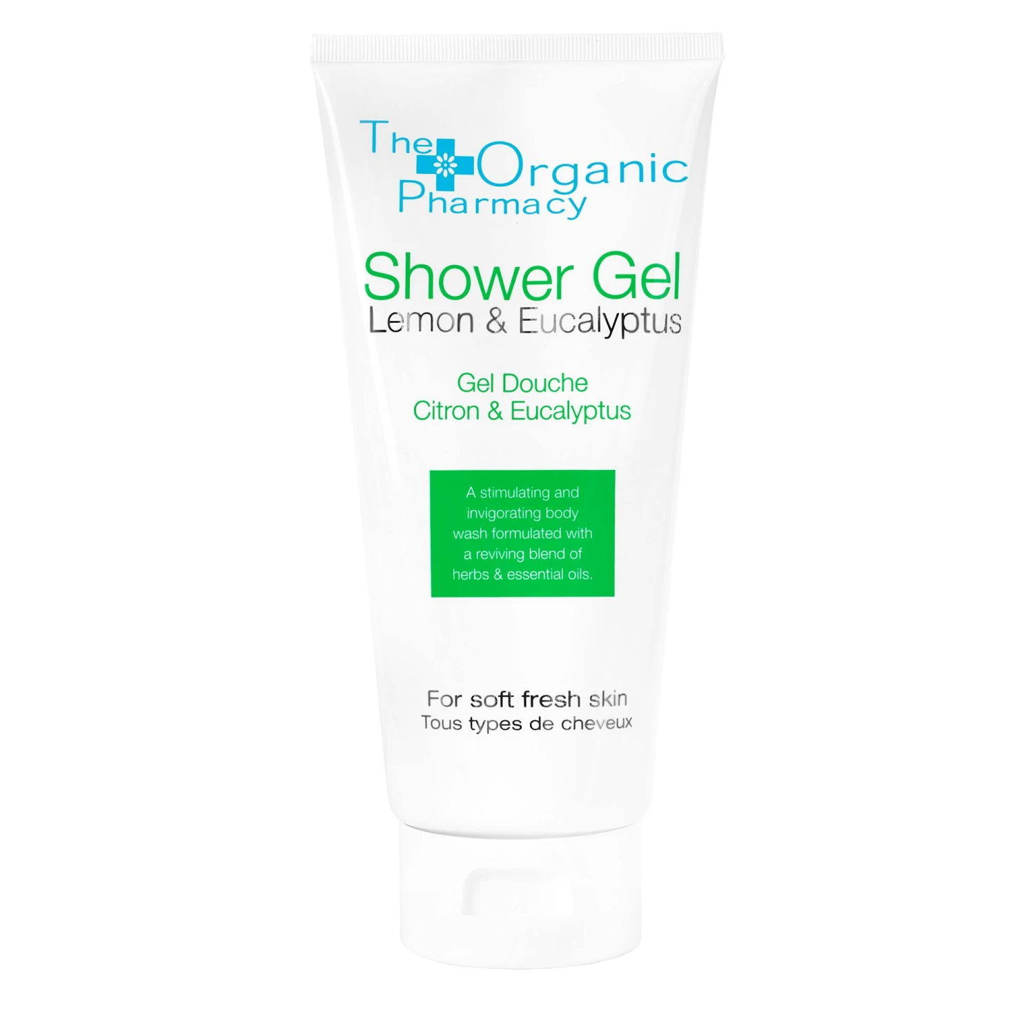 The Organic Pharmacy Lemon & Eucalyptus Shower Gel 1 The Organic Pharmacy Lemon & Eucalyptus Shower Gel