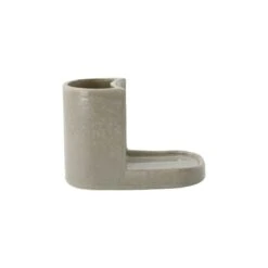 Meraki Brush And Soap Holder Datura Shellish Grey