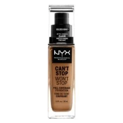 Can't Stop Won't Stop Full Coverage Foundation Golden Honey