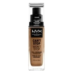 Can't Stop Won't Stop Full Coverage Foundation Caramel