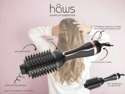 HAB1200BS Hot Air Brush Black/Silver 7 HAB1200BS Hot Air Brush Black/Silver -Redken Butik 93253 78748 1673254889