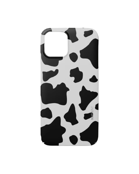 Thin Print IPhone 12/Pro Moo White/Black 1 Thin Print IPhone 12/Pro Moo White/Black