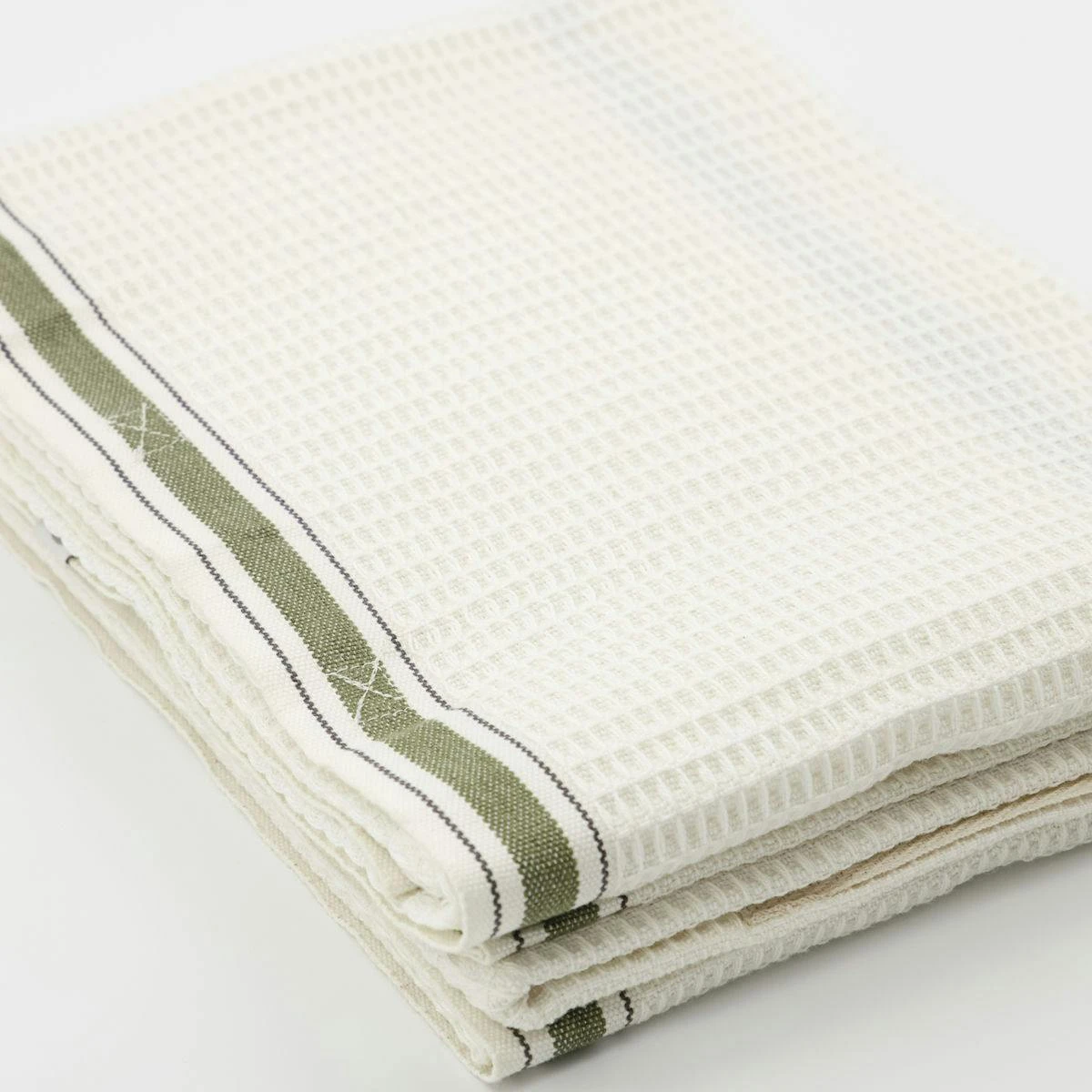 House Doctor Tea Towels Bihar Green 2 House Doctor Tea Towels Bihar Green - Bild 2