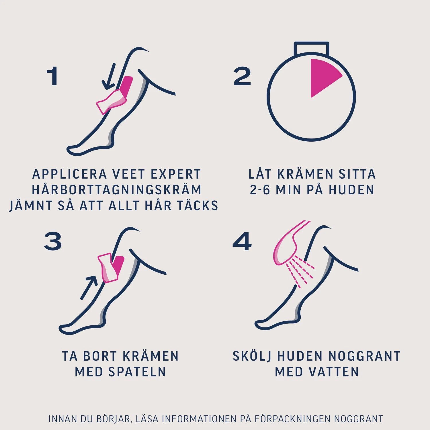 Veet Expert Hair Removal Cream Body & Legs All Skin Types 2 Veet Expert Hair Removal Cream Body & Legs All Skin Types - Bild 2