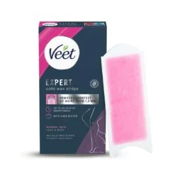 Veet Cold Wax Strips Legs & Body Normal Skin